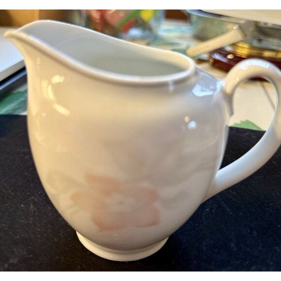 German Democratic Republic Creamer Flower Stoneware - Picture 4 of 6